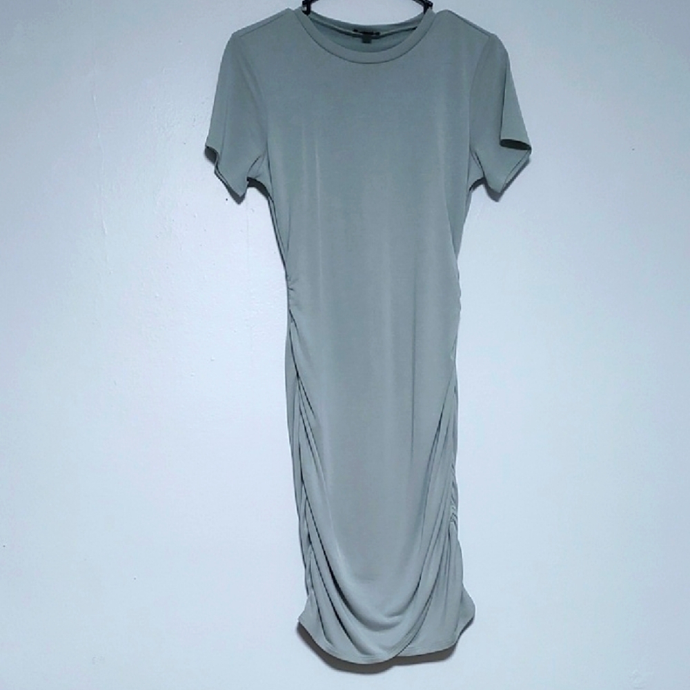 Express Sage Green Bodycon Dress
